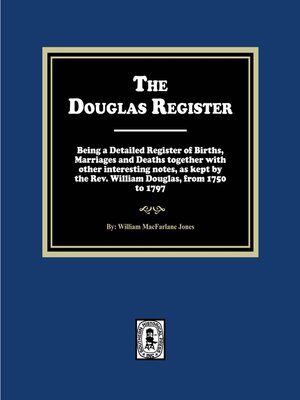 cover image of The Douglas Register